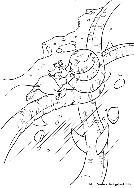 Cinderella coloring picture