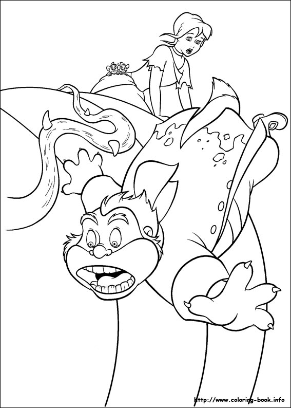 Cinderella coloring picture