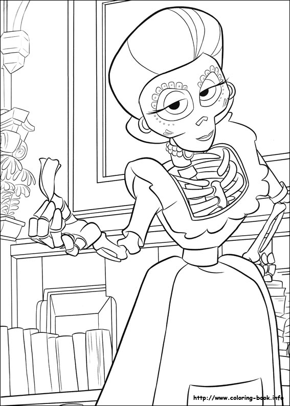 Coco coloring picture