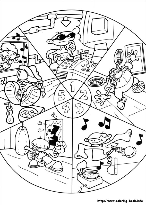 Codename: Kids Next Door coloring picture