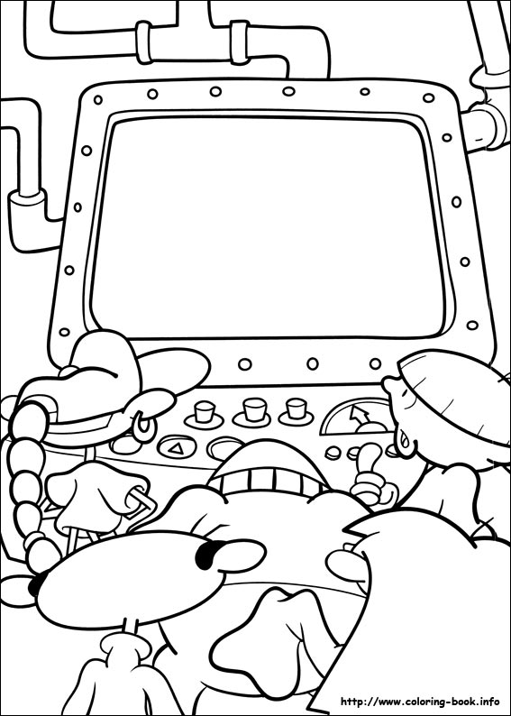 Codename: Kids Next Door coloring picture