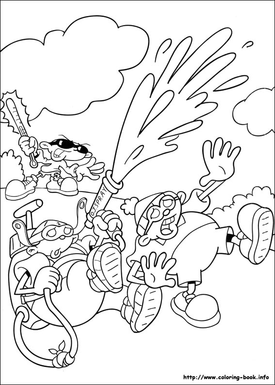 Codename: Kids Next Door coloring picture