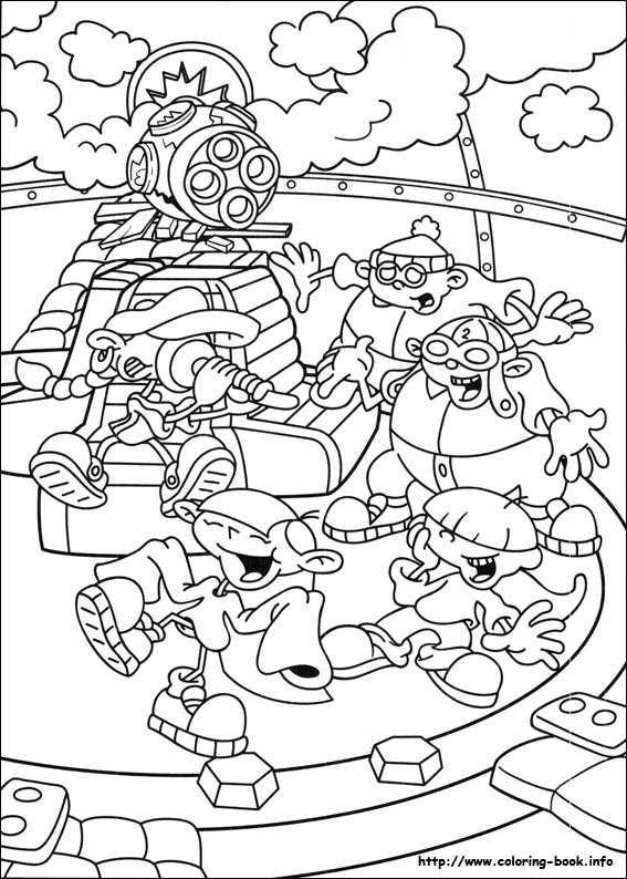 Codename: Kids Next Door coloring picture