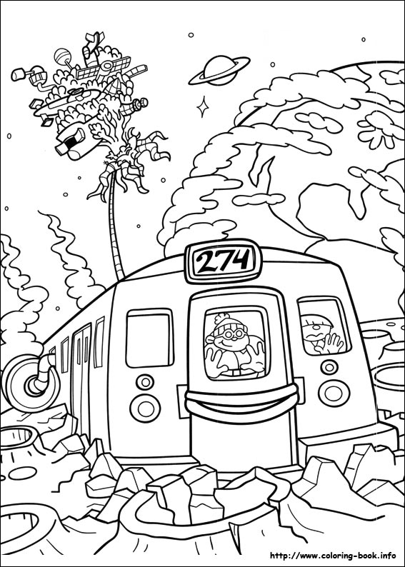 Codename: Kids Next Door coloring picture