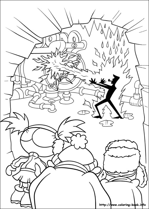 Codename: Kids Next Door coloring picture