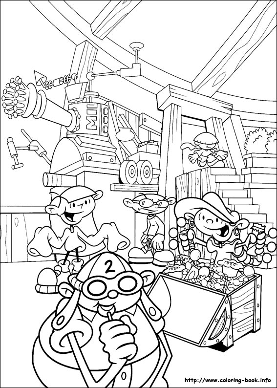 Codename: Kids Next Door coloring picture