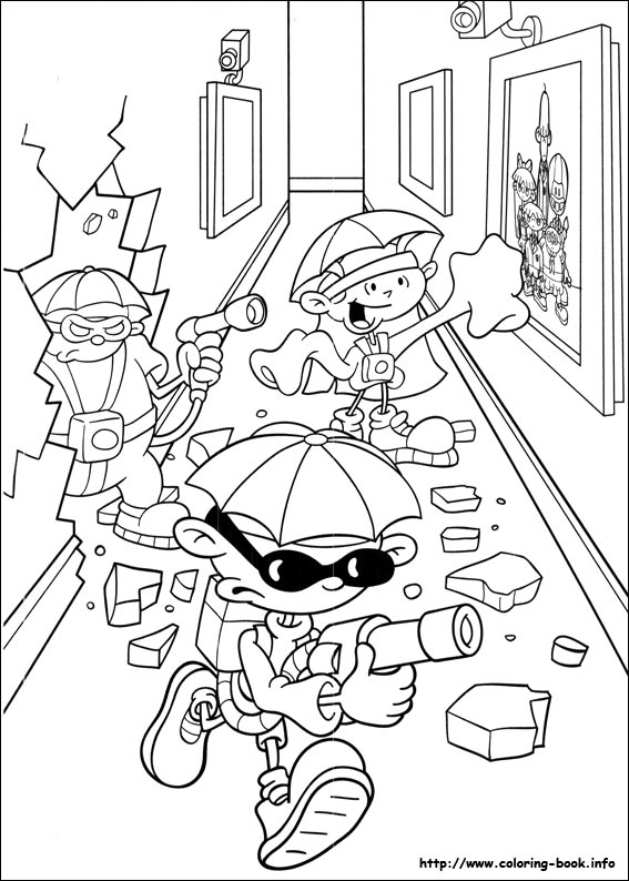 Codename: Kids Next Door coloring picture