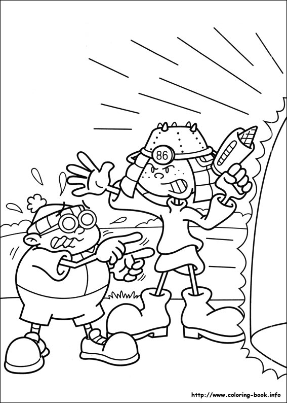 Codename: Kids Next Door coloring picture