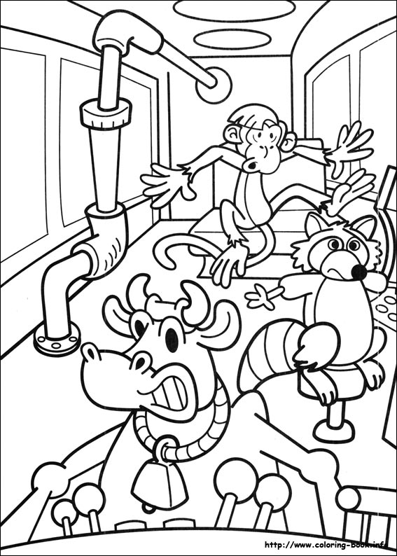 Codename: Kids Next Door coloring picture