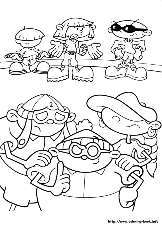 Codename: Kids Next Door coloring picture