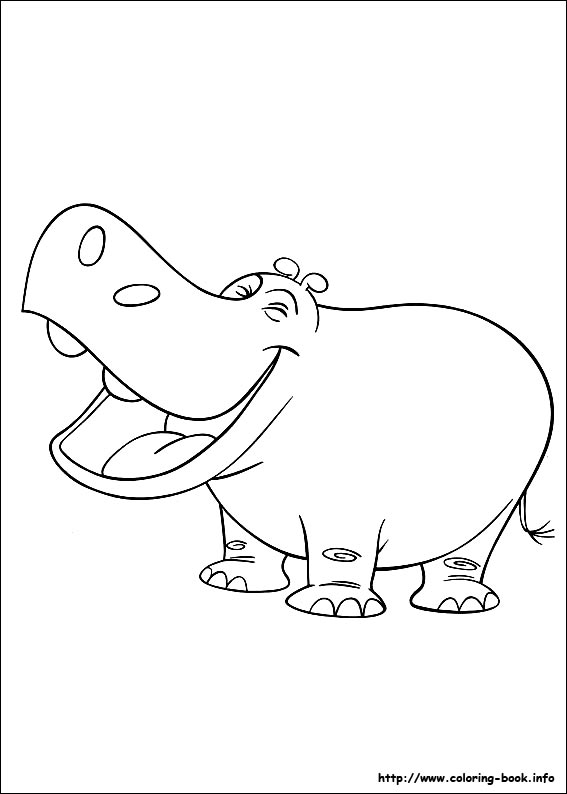 Curious George coloring picture