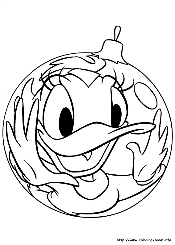 Daisy coloring picture