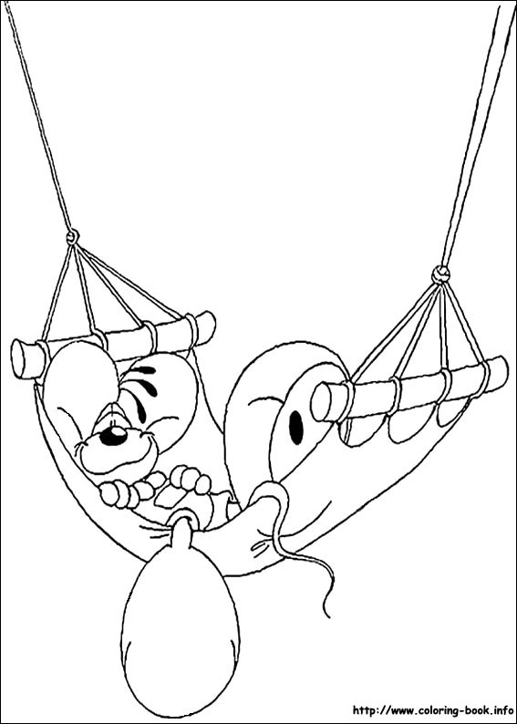 Diddl coloring picture