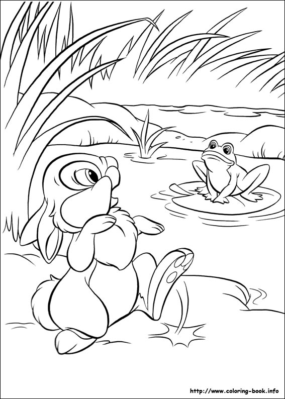 Disney Bunnies coloring picture