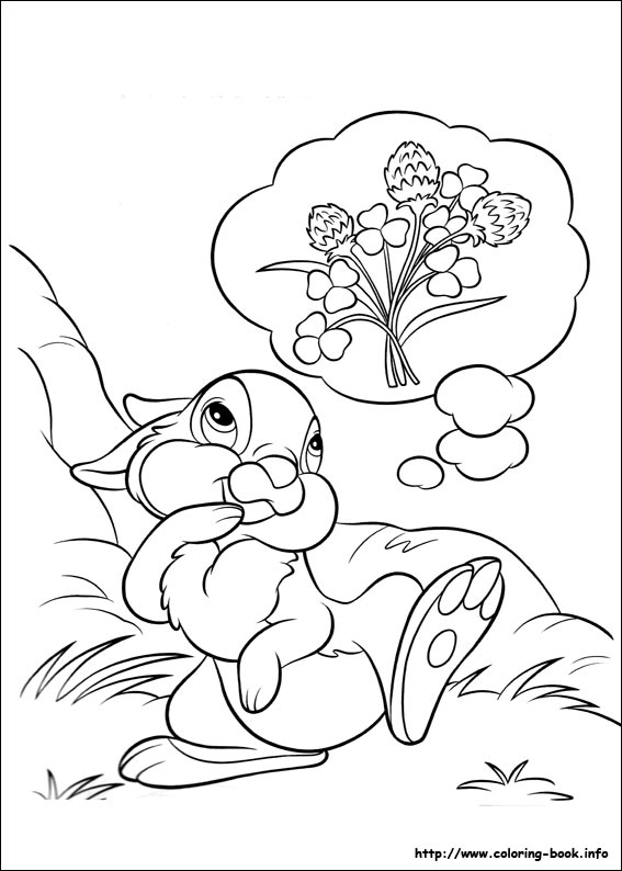 Disney Bunnies coloring picture