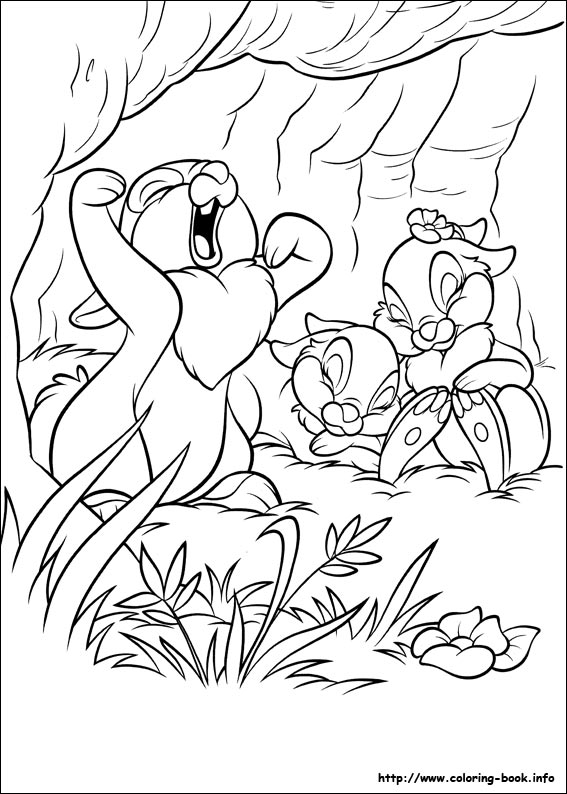 Disney Bunnies coloring picture