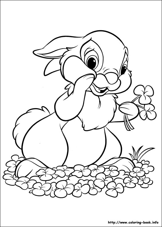 Disney Bunnies coloring picture