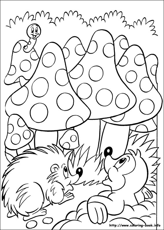 Easter coloring picture