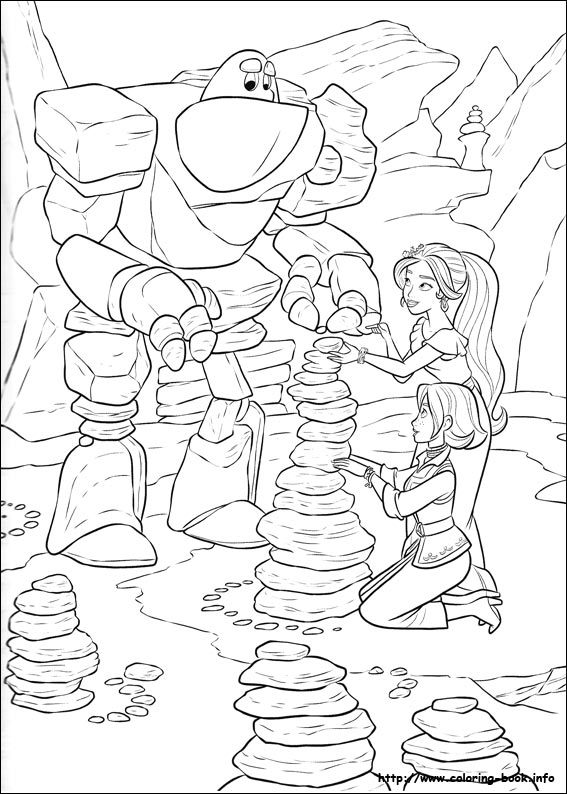 Elena of Avalor coloring picture