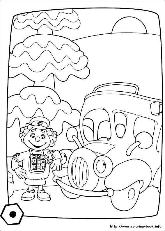 Engie Benjy coloring picture