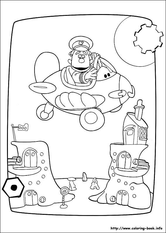 Engie Benjy coloring picture