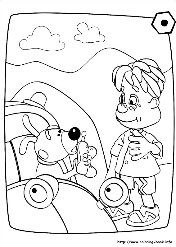 Engie Benjy coloring picture