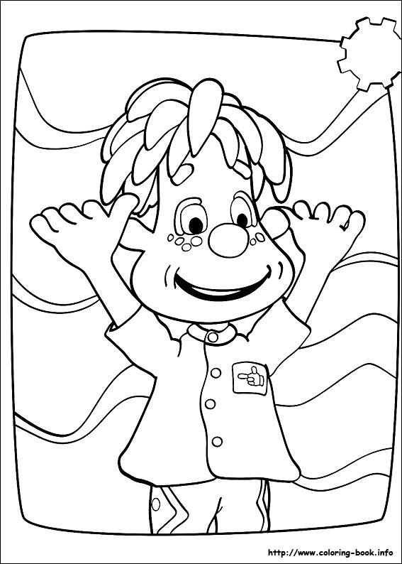 Engie Benjy coloring picture