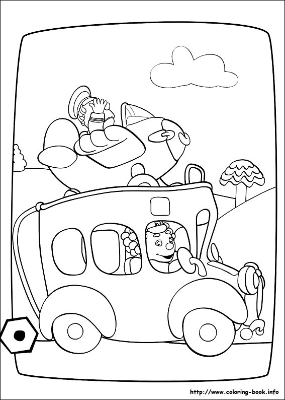 Engie Benjy coloring picture