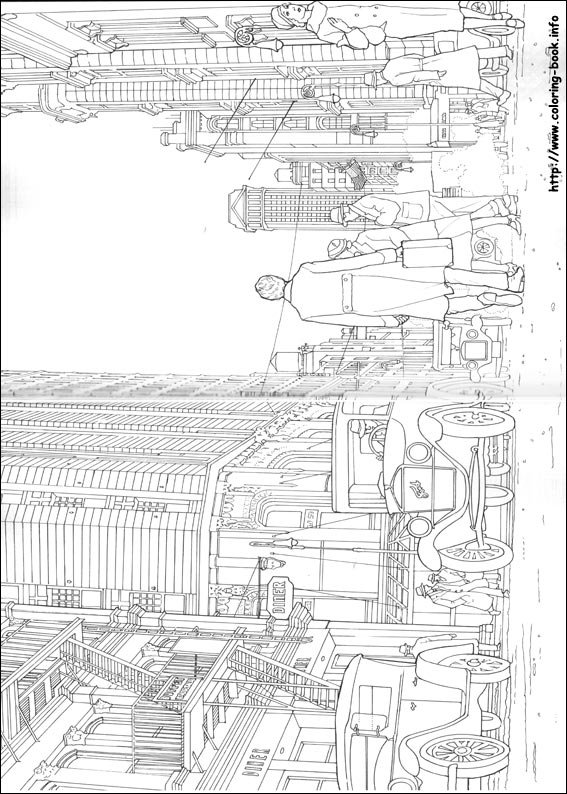 Fantastic Beasts and where to find them coloring picture