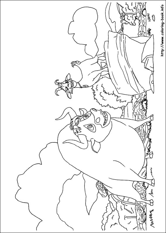 Ferdinand coloring picture