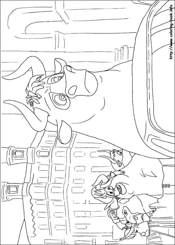 Ferdinand coloring picture