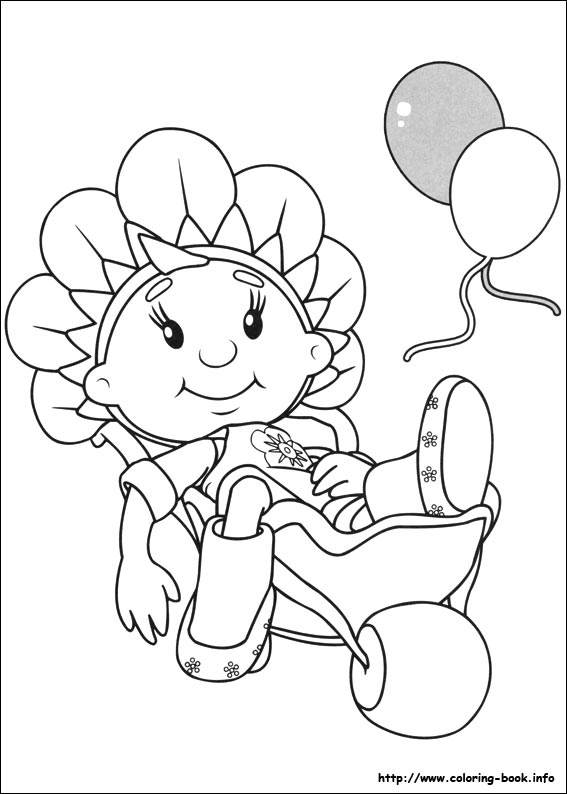 Fifi and the Flowertots coloring picture