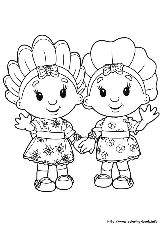 Fifi and the Flowertots coloring picture