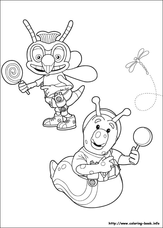 Fifi and the Flowertots coloring picture