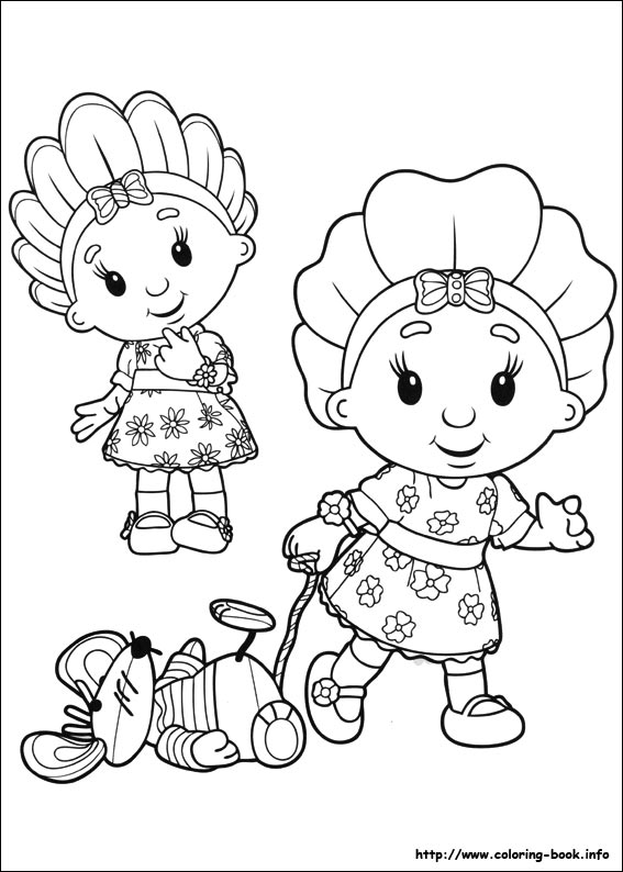 Fifi and the Flowertots coloring picture