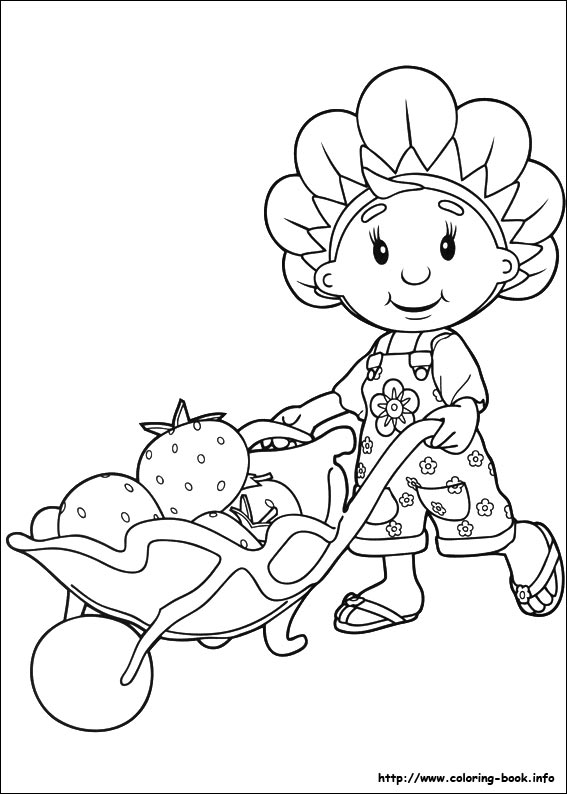 Fifi and the Flowertots coloring picture