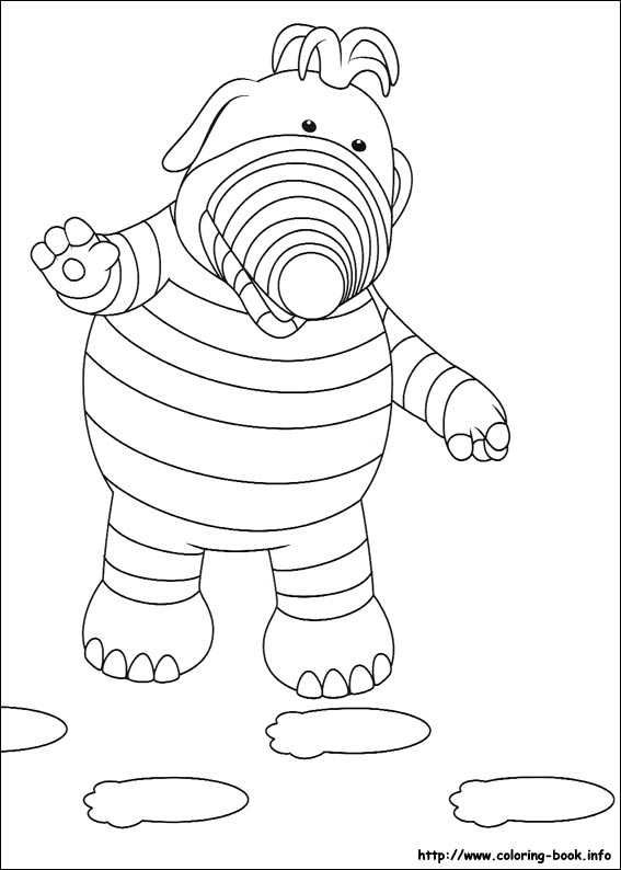 Fimbles coloring picture