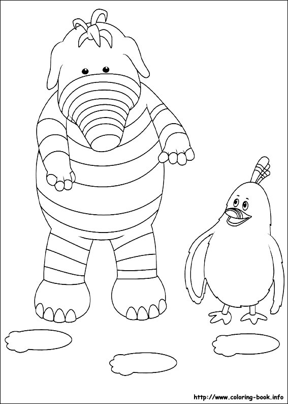 Fimbles coloring picture