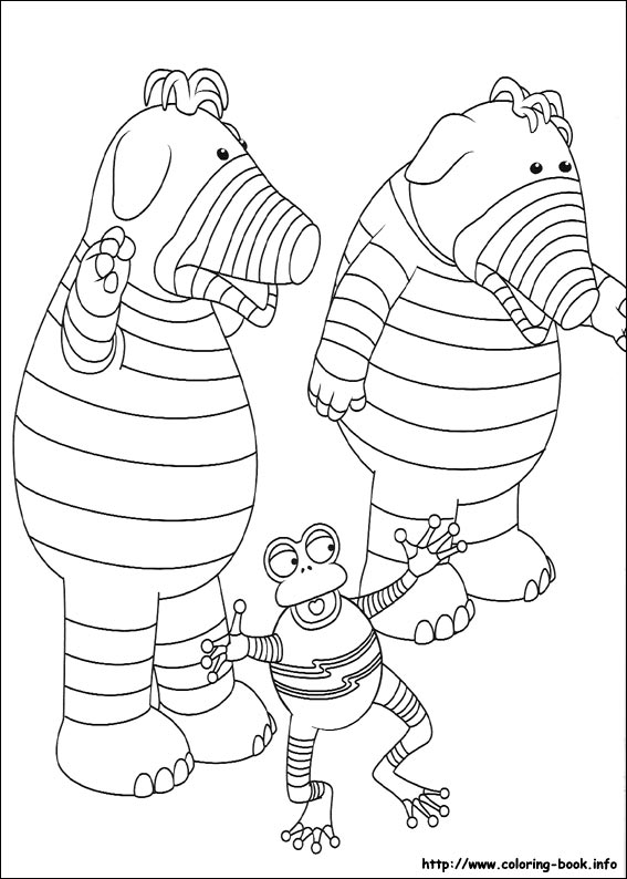 Fimbles coloring picture