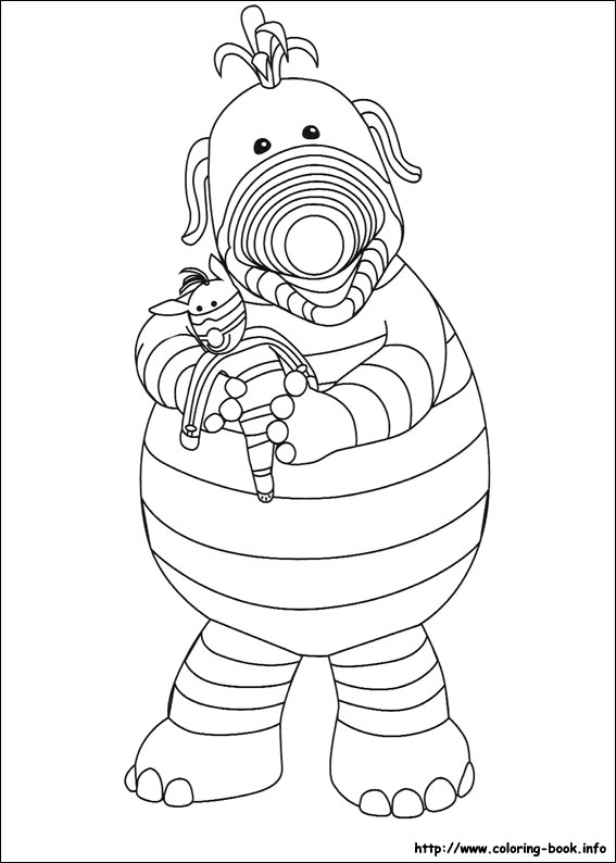 Fimbles coloring picture