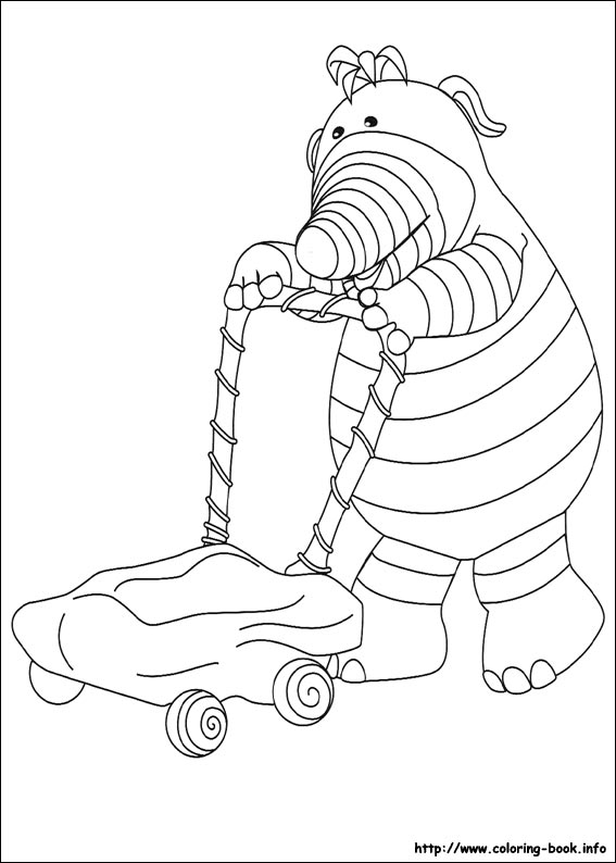 Fimbles coloring picture