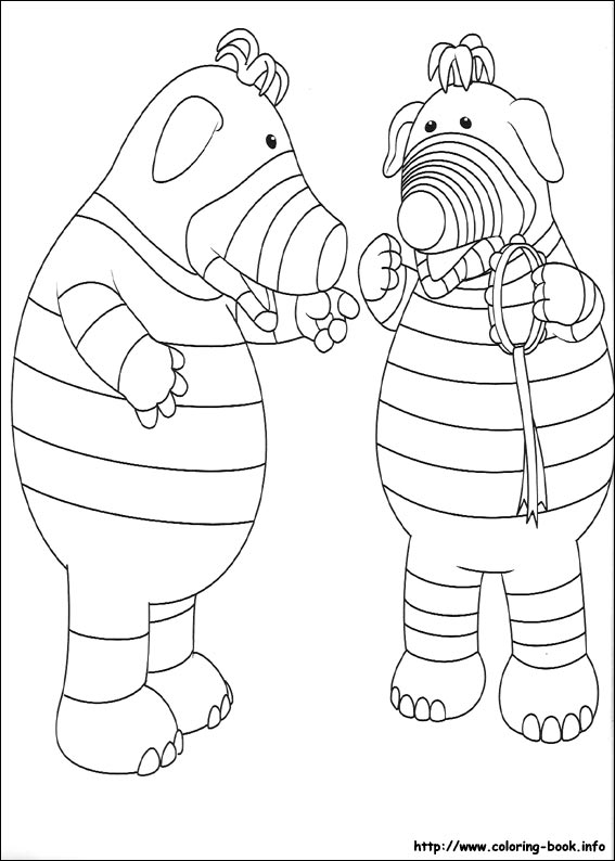 Fimbles coloring picture