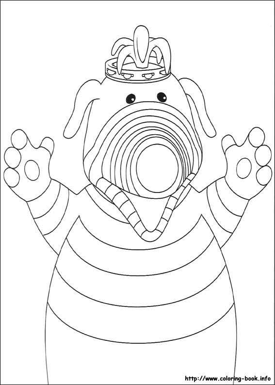 Fimbles coloring picture