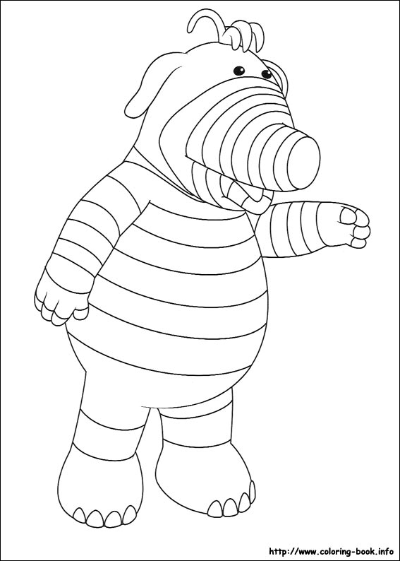 Fimbles coloring picture