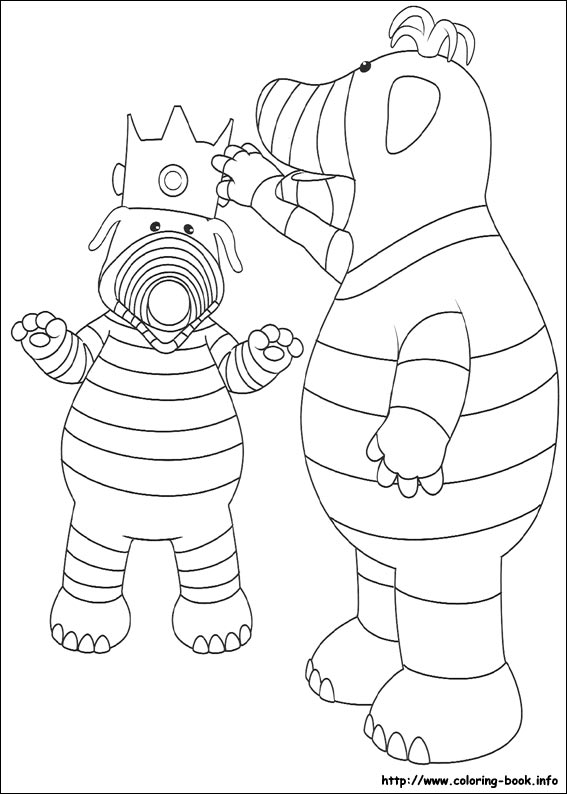 Fimbles coloring picture