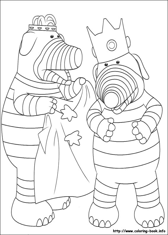 Fimbles coloring picture