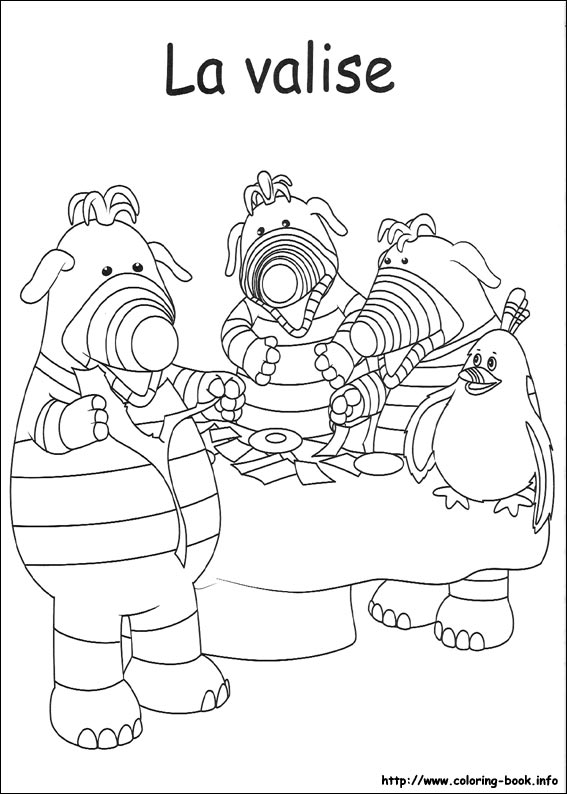 Fimbles coloring picture