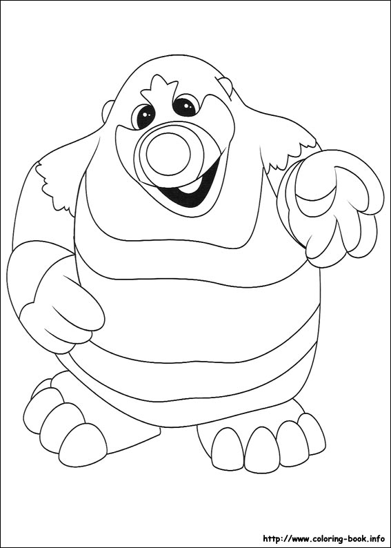 Fimbles coloring picture