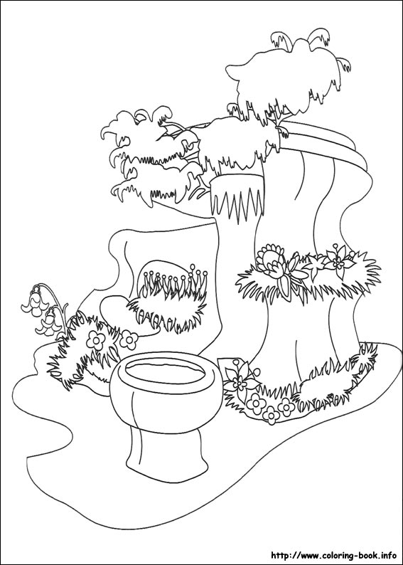 Fimbles coloring picture