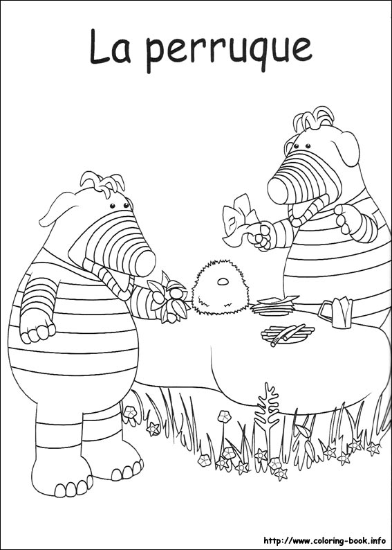 Fimbles coloring picture